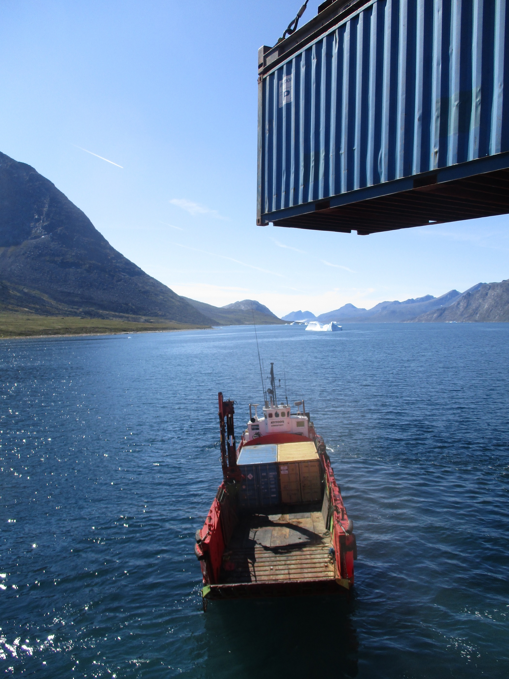 Pramlosning  Kirkespirsdalen Grønland.JPG